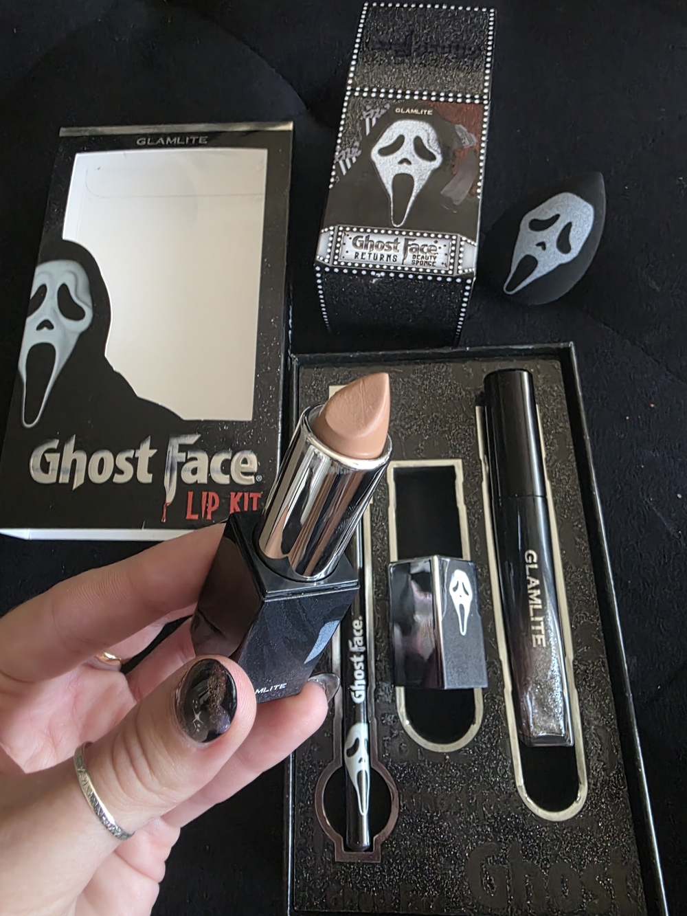 Ghost Face Lip Kit - Black - Picture 2 of 2